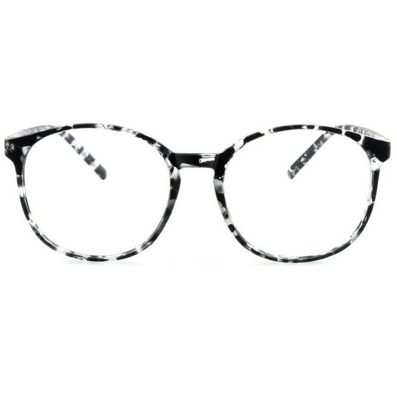 LAMBBAA Vintage Round Blue Light Blocking Eyeglasses Anti Eyestrain UV Filter Computer Glasses Anti-Blue Light Glasses for Men Women Gray