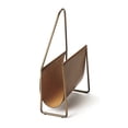 thumbnail image 6 of Butler Specialty Rupert Leather Magazine Basket In Brown, 6 of 6