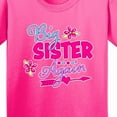 thumbnail image 4 of Inktastic Big Sister Again with Flowers and Arrow Youth T-Shirt, 4 of 5