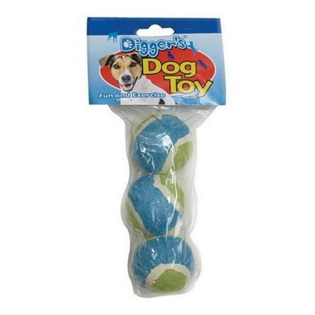 UPC: 0083929005424 | Boss Pet Digger s Multicolored Rubber Mini Tennis Balls Small 3 pk