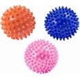 thumbnail image 1 of 3PCS Spiky Massage Balls Muscle Roller Balls Massage Ball Set for Foot Back Muscles Roller Ball Massagers Trigger Point Yoga Deep Tissue (Random Color), 1 of 8