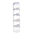 thumbnail image 1 of FUEENIRVA 5Set Kitchen Salt Container For Families Specially Designed Plastic Airtight Lids Easy To Clean, 1 of 7