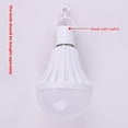 thumbnail image 2 of Lámpara 5/7/9/12W Bombilla de emergencia Bombilla LED E27 para el hogar (gancho de 9W con interruptor) Tmvgtek Para estrenar, 2 of 4