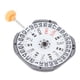 thumbnail image 3 of Movimiento de reloj ANGGREK movimientos de reloj de pulsera a prueba de herrumbre de doble calendario para taller de reparación, 3 of 8