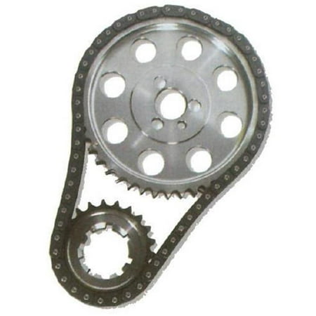 

JP Performance 5981 Small Block Chevy Billet Double Roller Timing Set - Small Block Chevy 265-400 - Reverse Oiler - 0.005 in.