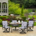 thumbnail image 6 of ARDEN Outdoor Dining Chair Cushion 20 x 20, Water Repellent, Fade Resistant 20 x 20, Clark Blue, 6 of 12