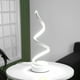 thumbnail image 2 of Moderna lámpara de mesa LED en espiral, decoración de mesita de noche, luz curva, UE (A) Hugtrwg Para estrenar, 2 of 9