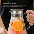 thumbnail image 4 of Bouteille d'Eau Froide, Pichet d'Eau Pichet d'Eau Froide 1500ML Bouteille d'Eau Froide Transparente Bouilloire avec Couvercle pour la Maison Bouteille d'Eau, 4 of 8
