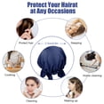 thumbnail image 2 of fastboy Silky Durags Bandanas Turban For Wide Application Dark Blue Easy To Wear 1Set, 2 of 6