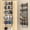 Black, variant on VyGrow Over the Door Organizer, Metal Organizer Hanging Rack with 5 Adjustable Baskets and Coat Hook, Behind the Door Storage for Home, Black