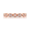 thumbnail image 3 of 14K Rose Gold 1/8 Ct.Tw.Diamond Stackable Band, 3 of 4