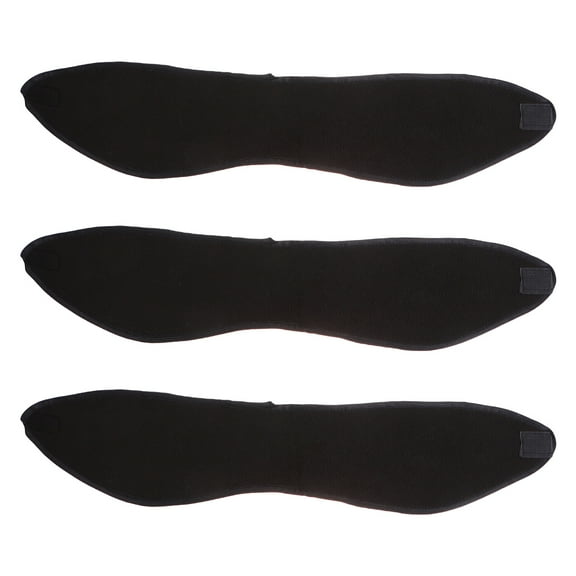 WRITWAA 3 Pcs Workout Headbands Double Layers Fleece Warm Ponytail Compatibility