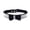 Black, variant on CSCHome Dog Collar Dazzling Sparkling Soft Leather with Diamond Dog Collars for Medium Collar Cat Puppy Collar