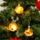 thumbnail image 1 of Bolas de Navidad con luz LED, adornos colgantes para árbol de Navidad, adornos colgantes para el hogar, 1 of 11