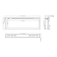thumbnail image 6 of Modern Flames Spectrum Slimline Built-in/Wall Mounted Electric Fireplace, Sizes: 50"-100", 6 of 6