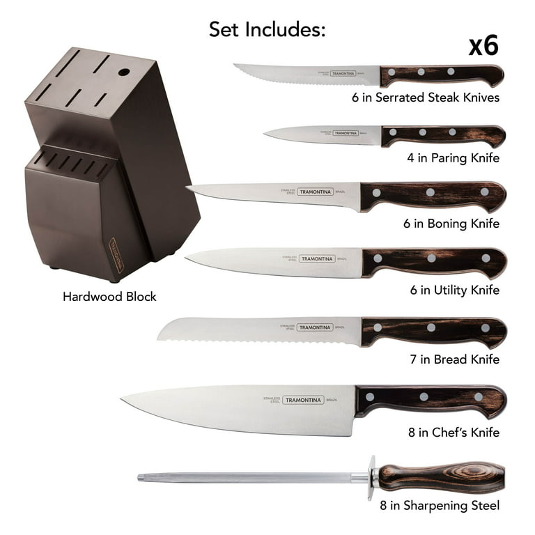 Tramontina Knives Assorted – Lucky Interiors Ltd