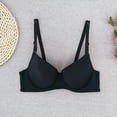 thumbnail image 2 of Cathalem Comfort Padded Underwire Bra Lift Up Add One Cup Full-Coverage Wirefree T-Shirt Bra,Beige 80B, 2 of 3