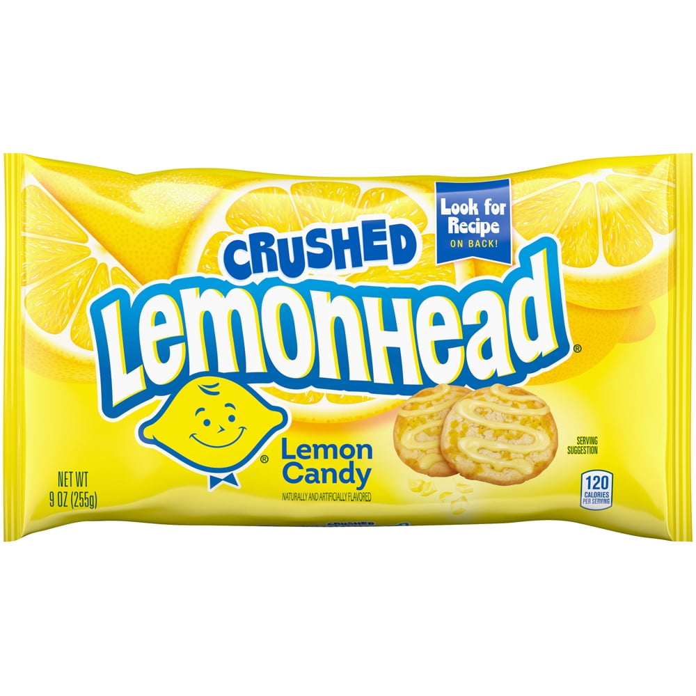 Lemonhead Crushed Easter Lemon Candy, 9 oz