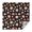Pioneer Flower Floral-2, variant on Pioneer Flower Floral Print Pattern Square Tablecloth, Waterproof Wipeable Spillproof Washable Table Cover for Home Kitchen Party and Daily Decor 60"x60"