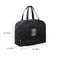 thumbnail image 3 of LACKUST Travel Duffel Bag, Sports Tote, Gym Bag, Shoulder, Weekender Overnight, For Women,Black, 3 of 7