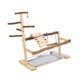 thumbnail image 5 of Parque de juegos para pájaros, soporte de juego para loros con columpio, escalera para trepar y bandeja, jaula para juegos de periquitos, gimnasio de, 5 of 9