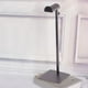 thumbnail image 5 of Soporte de soporte ajustable en altura de estante de exhibición de bolso de Plata Acero Negro Hugo Soporte de exhibición del bolso, 5 of 8
