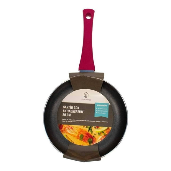 Sartén Hometrends de Acero Inoxidable 20 cm con Antiadherente