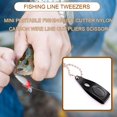 thumbnail image 2 of Línea de pesca Alicates Fish Lure Hook Cutter Remover Scissor (JX102 Black) Tmvgtek pescar, 2 of 9
