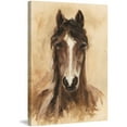 thumbnail image 2 of Marmont Hill "Shaded Horse" Painting Print on Wrapped Canvas, 2 of 7