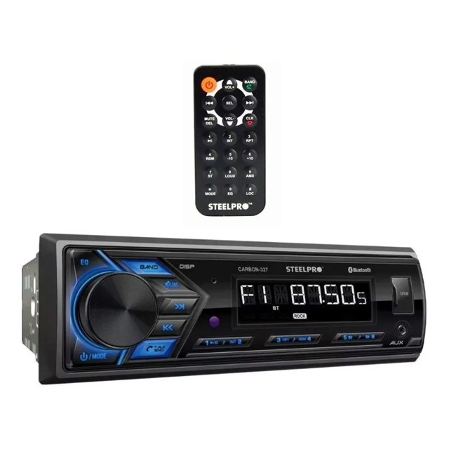 AUTOESTEREO CARATULA DESMONTABLE Steelpro Carbon 327