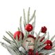 thumbnail image 4 of Árbol de Navidad de mesa, árbol de Navidad de escritorio, mini árbol de Navidad artificial. Rodaja de madera, 4 of 6