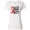 AA-White, variant on Inktastic Never Stop Fighting Stroke Awareness Red Ribbon Women's T-Shirt