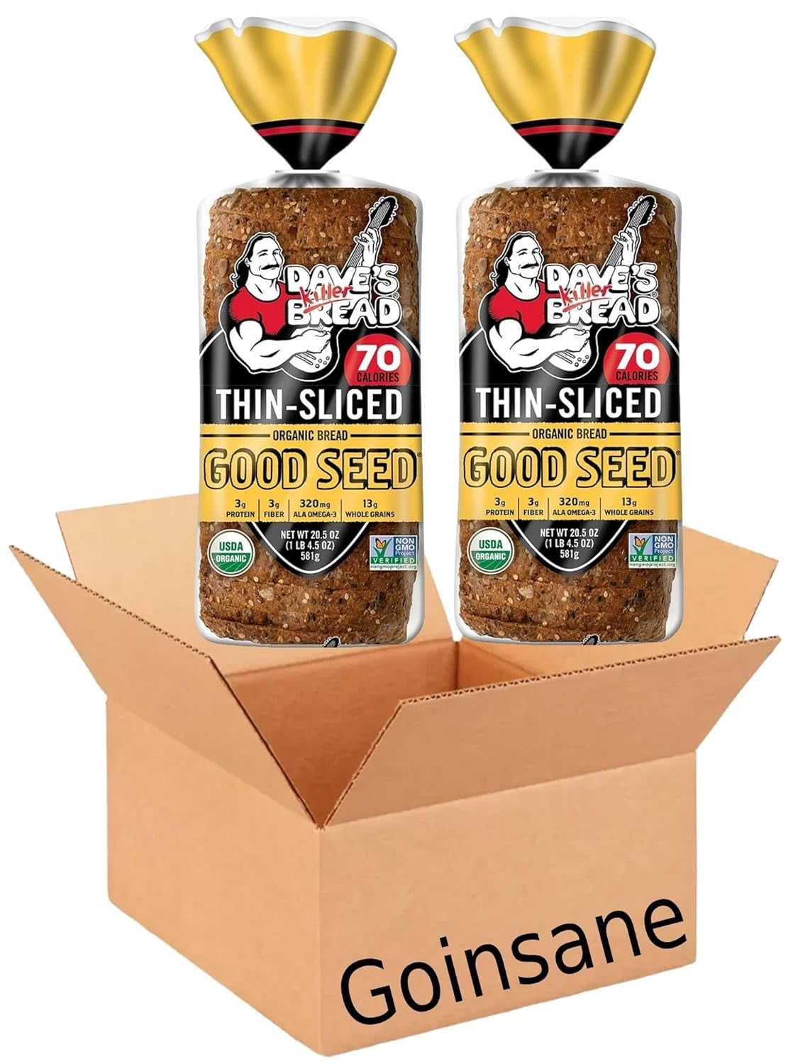 Killer Bread - Organic - Good Seed, Thin-Sliced - 2 Loaves