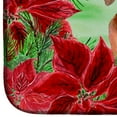 thumbnail image 4 of Caroline's Treasures Red Dachshund Poinsettas Dish Drying Mat, 4 of 7