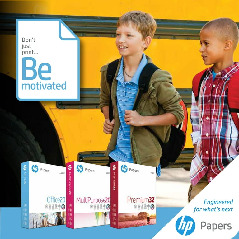 HP Printer Paper, Copy And Print20, Letter Size, 20Lb Paper, 92 Bright -  Shop Copy Paper at H-E-B