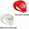 thumbnail image 3 of Malker Bicycle Light Front and Rear Silicone LED Bike Light Set - Bike Headlight and Taillight,Waterproof & Safety Road,Mountain Bike Lights,Batteries Included, 3 of 10