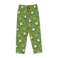 thumbnail image 4 of Haiem Halloween Monster Gnome Women's Pajama Pants Ultra Lightweight Pjs Bottoms Sleepwear Bottom Pants With Pocket Drawstring-, 4 of 7