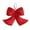 C, variant on Red Velvet Christmas Bow Ornament – Large Flocking Decorative Tree Topper with Hanging Loop – Holiday Gift Wrap, Wreath, Banister & Party Décor, S