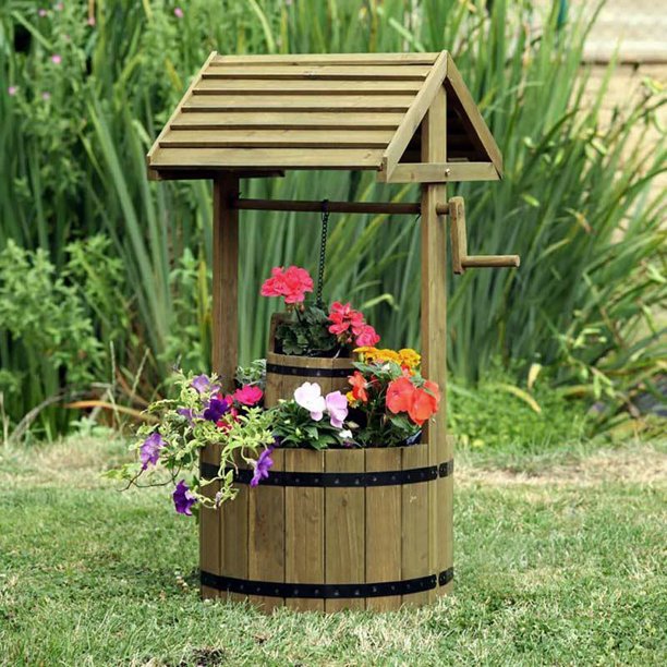 Wishing Well Planter