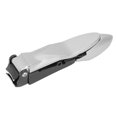 thumbnail image 5 of Cortaúñas para hombres y mujeres, cortador portátil de acero inoxidable para uñas de los pies con funda de cuero PU, 5 of 5