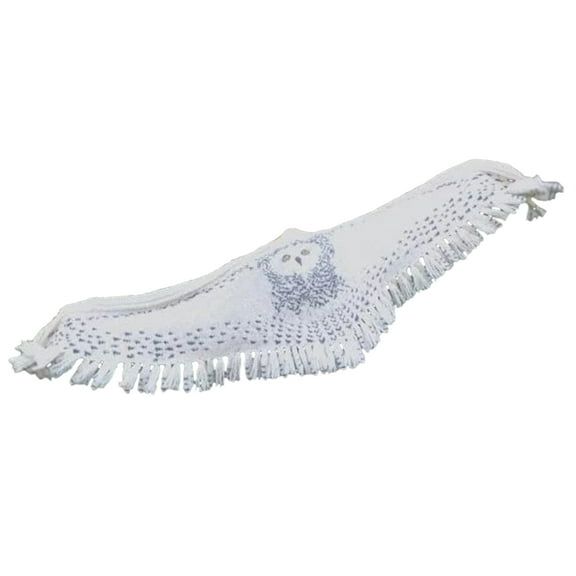 Garhelper Women Scarf Bird Feathers Hand Painted & Printed Pure Cotton Shawl Scarf