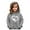 Grey, variant on Toddler Girls Pullover Hoodie Sweatshirt Long Sleeve Sweatshirt Graphic Hoody Kids Cute Pullovers Top Clothes Size 4-5T,Black