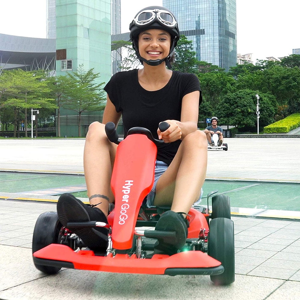 HyperGoGo Scooter Attachment, Go Kart Conversion Kit for Hoverboards, Self Balancing Scooter, Safe for Kids Adults, Compatible with All Hoverboards except Xiaomi, Hoverboard Not Included