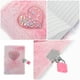thumbnail image 3 of Diario de escritura difuso para niñas con candado y llave, cuaderno con patrón de corazón, diario seguro decorativo, cuaderno de felpa con cerradura para niñas, 3 of 8