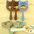 thumbnail image 2 of Training Toothbrush Rattles Cat Shape Safe Infant Chew Toddle Teething Baby Teether Ring Baby Toys Kids Items Chew M5V7 heqiyong LED, 2 of 2