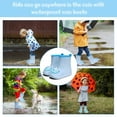 thumbnail image 6 of Cyiecw Toddler Rain Boots Kids Rain Shoes for Boys and Girls Waterproof Boots 2-7 Years Old, 6 of 7