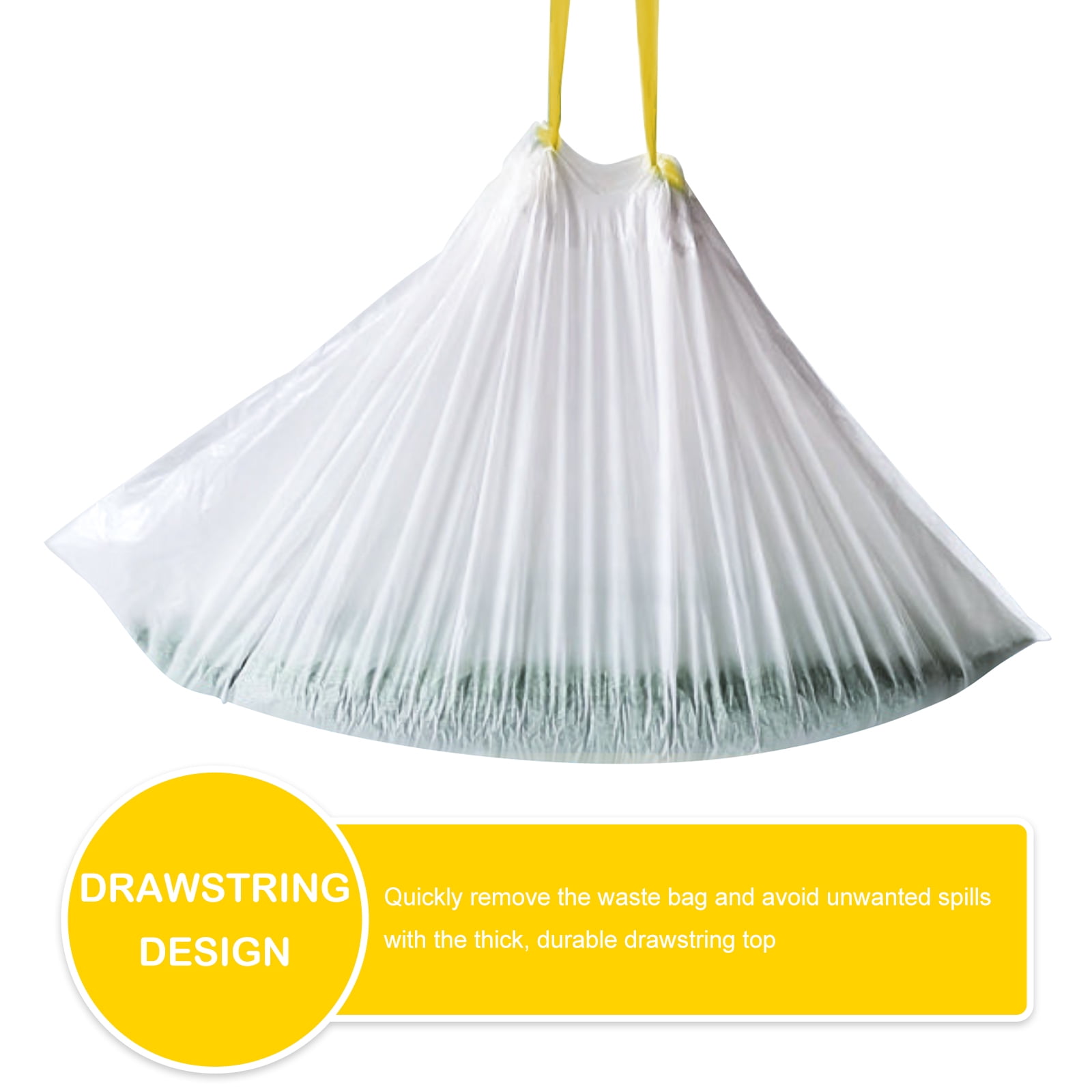 CATLK Garbage Bag for  Self Cleaning Litter Box, Strong and Durable, Convenient for Disposal 60PCS