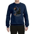 thumbnail image 2 of If It's Not a Doberman It's Just a Dog Gift | Mens Dog Lover Crewneck Graphic Sweatshirt, Vintage Heather Navy, X-Large, 2 of 3