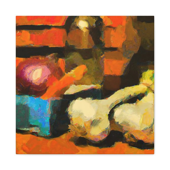 Vegetables in Abstraction - Canvas