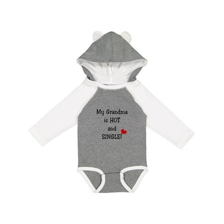 

Inktastic Single Grandma Gift Baby Boy or Baby Girl Long Sleeve Bodysuit